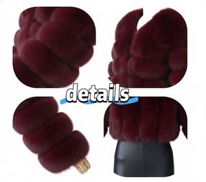 Cappotti in Finta Pelliccia di Volpe Soffice da <span class=keywords><strong>Donna</strong></span>, Giacche Invernali Trendy Taglie Forti, Nuovo Design per Adulti, Abbigliamento Caldo da Esterno per Mamma e Me - Product Image 2