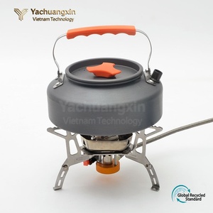 Juego de Utensilios de Cocina ICEFIRE Ultraligero de Aluminio para Camping, con Tapa de Vidrio, Compatible con Inducción y Gas, Capacidad de 1.1L/1.6L - Product Image 6