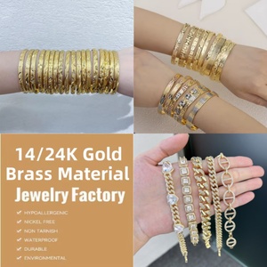 Pulseras de Moda al por Mayor JXX, Brazaletes de Oro, Joyería para Mujer, Joyería de Dubái, Pulseras de Oro - Product Image 5