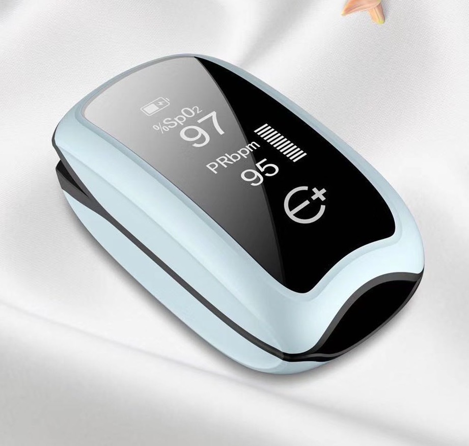 DST-X002 умная электроника красный точечный дизайн награда Пальчиковый Пульсоксиметр бытовой оксиметр