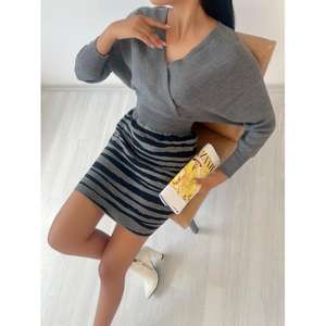 ชุดเดรสถักลายม้าลาย 841 กอธิ - Product Image 2