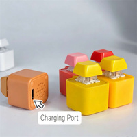 Clavier portable rechargeable anti-stress avec lumière LED et design personnalisé pour gadget promotionnel
