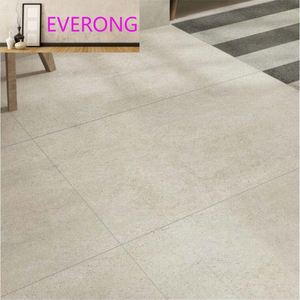Carrelage en grès cérame gris mat 600x600, finition rustique, pour murs et sols intérieurs, style design industriel moderne - Product Image 2