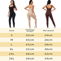 Body sans manches à col carré pour femmes contrôle du ventre jambe longue Shapewear string sculptant le corps Shaper