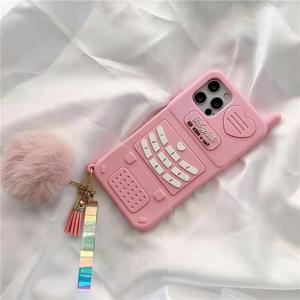 Amazon Offre Spéciale Mobile De Silicium Petit Téléphone Conception Téléphone Cas Avec Porte-Clé <span class=keywords><strong>Cordon</strong></span> Pour <span class=keywords><strong>Iphone</strong></span> 12 pro max - Product Image 5