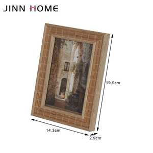 Sáng Tạo Mộc Mạc Bằng Gỗ Khung Ảnh Truyền Thống Trung Quốc Phong Cách Cho Phòng Khách Trang Trí Nội Thất - Product Image 3