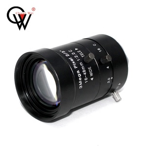 Lente CW de 16-48 mm, 3MP, Varifocal, con Iris Manual, Montura CS C de <span class=keywords><strong>2</strong></span>/<span class=keywords><strong>3</strong></span>\", para Cámaras de Seguridad CCTV - Product Image 3