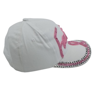 หมวกเบสบอลแบบสปอร์ต 5 ชิ้นส่วน ปรับขนาดได้ ประดับคริสตัลและเพชรเทียม สำหรับผู้หญิง รุ่นคอมมอน สปาร์เคิล บลิง ดีไซน์เดนิม ป้องกันแสงแดด - Product Image 6