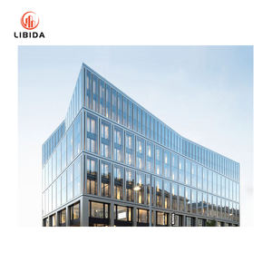 Sistema della parete della tenda della barriera antincendio: vetro strutturale & struttura di alluminio Unitized/disegno del <span class=keywords><strong>bastone</strong></span> con la guarnizione di fumo - Product Image 5