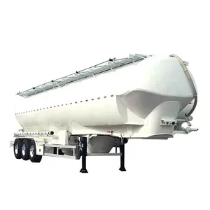 DEHOU चीन V-प्रकार ड्राई बल्क सीमेंट टैंक ट्रेलर silo अर्ध ट्रेलर लैंसडाउन सीमेंट टैंक ट्रेलर परिवहन करने के लिए सूखी
