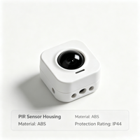 Boîtier de capteur en plastique personnalisé IP65 IP67, moulage par injection, boîtier de capteur OEM ODM pour capteur intelligent industriel IoT