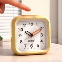 Geräuschloser Wecker für Studenten - Aufweckfunktion 2026 Neues Design Uhr mit LED-Hintergrundbeleuchtung und Lichtsensor