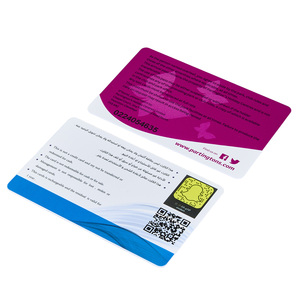 Carta Regalo in PVC Stampata Resistente e Impermeabile con Chip e Banda Magnetica - Product Image 3