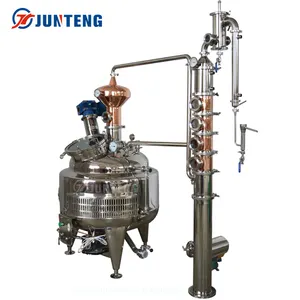 200L Fabriek Direct Verkoop Alcohol Productie Apparatuur Koperen Distilleerder