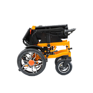 Fauteuil roulant électrique tout terrain, léger, portable et pliable en acier pour les patients obèses - Product Image 3