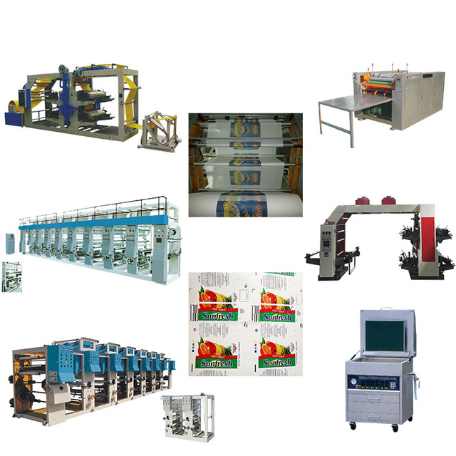 2024 ZHUDING 4 Color Flexo Letterpress Printer for Paper, Plastic Film,bag