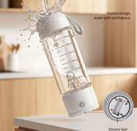 Bouteille mélangeuse électrique automatique avec échelle graduée pour shaker, vente en gros