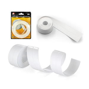 Ruban d'étanchéité 22 mm x 3,35 m, sensible à la pression, imperméable, résistant à la moisissure, acrylique, pour cuisine et salle de bain - Product Image 1