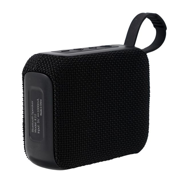 Portable BT5.4 Wireless TWS Stereo Bass BoomBox Lightweight RGB LED Lighting Plastic TF/USB Card Compatibility for Outdoor Use