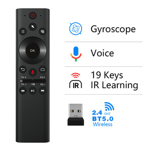 Souris aérienne Q21 2.4G BT Mini sans fil avec gyroscope 6 axes, télécommande compatible avec l'apprentissage <span class=keywords><strong>IR</strong></span> pour Android TV Box - Product Image 3