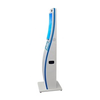 Terminal de point de vente (TPV) NFC en libre-service pour intérieur, 23,6 pouces, lecteur de codes QR et codes-barres, kiosque de paiement, écran LCD tactile 10 points, SDK