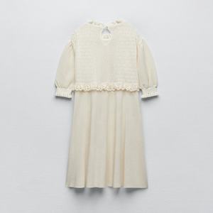 Vestido Blanco al por Mayor OEM, Vestidos Plisados para Mujer, Vestido Casual de Punto para Mujer - Product Image 5