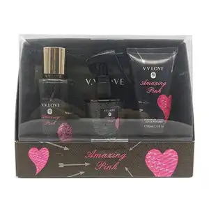 VV LOVE-Juego de niebla hidratante para el cabello, conjunto de regalo para el cuerpo, niebla, perfume