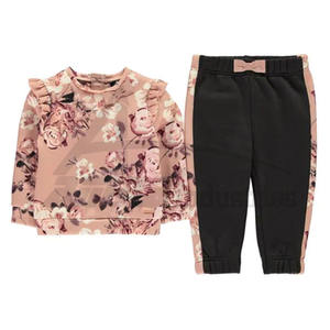 Conjunto de ropa de manga larga para niños, chándal informal de Color personalizado - Product Image 1