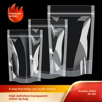 Herbruikbare, aanpasbare, snel te openen, matte PE aluminium-gecoate ritssluitingszak, vochtbestendig voor voedsel, noten en gedroogd fruit
