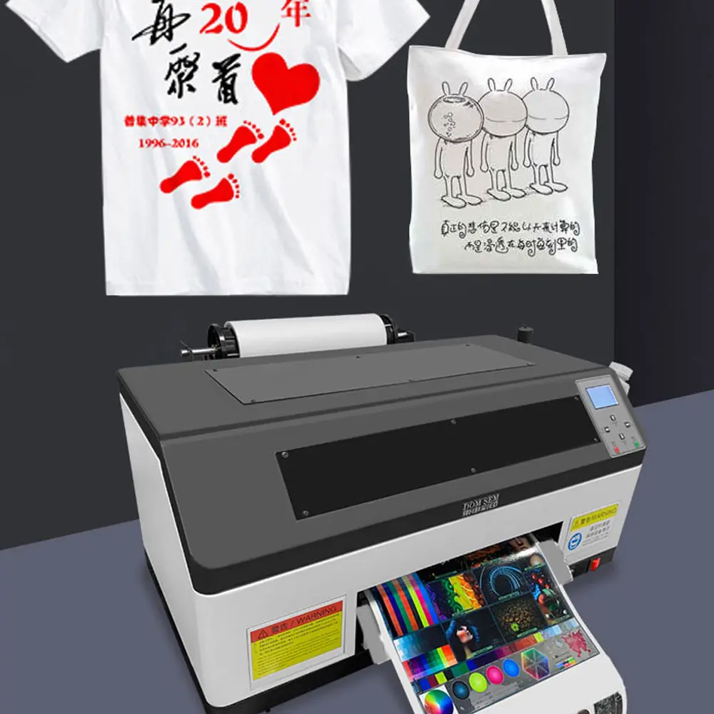 DTF-Drucker T-Shirt A3 Dtf-Druckermaschine dual XP600-Drucker Digital-Transfer-Druckmaschine für Kleidung/Rücksack