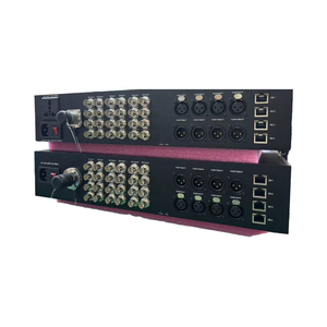 Yunvo phát sóng lớp 8CH/12ch 12 gam SDI sợi chuyển đổi âm thanh/Cổng Ethernet <span class=keywords><strong>BNC</strong></span>/LC kết nối 100m cho viễn thông/trung tâm dữ liệu sử dụng - Product Image 4
