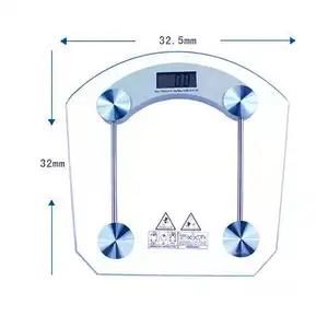 Alta Qualidade Digital Body Balance Fat Weight Scale Banheiro Para Peso Pesando M Bveiugn Sm Oetouch 500Lbs - 560Lbs 255K