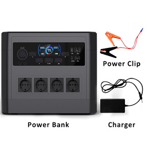 สถานีไฟฟ้าพกพา 220V แบตเตอรี่ LiFePO4 อินเวอร์เตอร์คลื่นไซน์บริสุทธิ์ ช่องเสียบ Type C สำหรับใช้งานกลางแจ้ง แคมป์ปิ้ง และกรณีฉุกเฉิน - Product Image 3