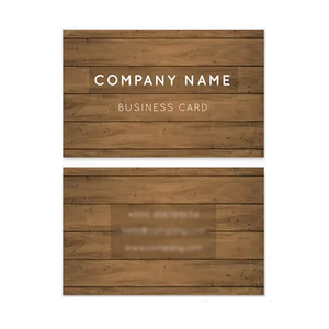 13.56MHz IC D43 RFID NFC Communication Écologique En Bois Bambou Proximité Lire Écrire Cartes D'affaires/VIP Sans Contact - Product Image 2