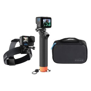 Kit de Aventura para Cámara de Acción GoPro, Soportes Universales Negros y Estuche para Deportes al Aire Libre y Viajes - Product Image 1