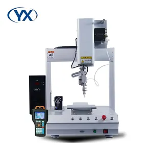 YX331-T desktop Automatic Soldering machine PCB welding robot auto feeding soldering station led strip light soldering machine