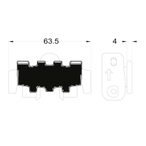 สายพานลำเลียงโซ่2023 MS3 CL 5แบบติดตั้งง่ายและออกแบบให้จัดส่งง่าย - Product Image 6