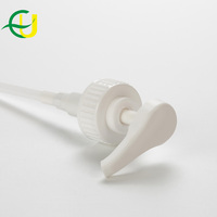 Dispensador de Jabón y Champú al por Mayor, Bomba de Loción Blanca de PP 40/410 40/400, Cosméticos OEM, Exportación de Fábrica
