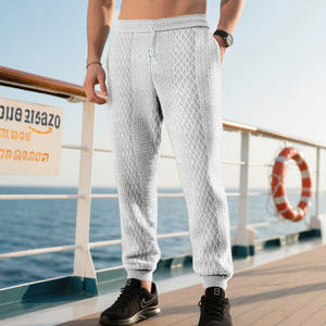 Pantalones Deportivos Jacquard para Hombre, Cintura Elástica, Delgados, Transpirables, Casuales, Estilo Urbano, con Etiqueta, Tallas M, L, XL, XXL - Product Image 5