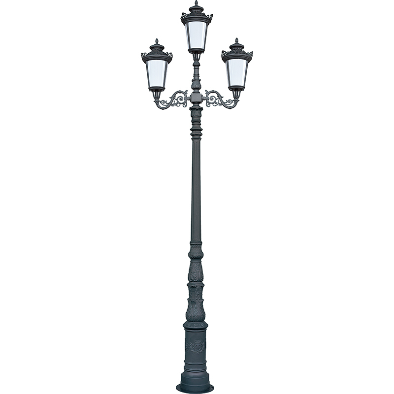 New Arrival 2m 3m 4m Aluminium LED Light Waterproof Modern Street Garden Lights Lamp Decorative Landscape