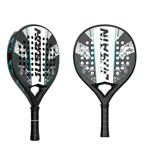 <span class=keywords><strong>Raquette</strong></span> de <span class=keywords><strong>padel</strong></span> défensive puissante en fibre de carbone 3K/12K/18K, personnalisable en usine, noyau en mousse EVA léger, prise en charge OEM - Product Image 1
