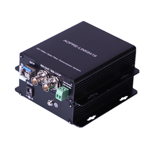 Extensor de Fibra Óptica Industrial 3G-SDI 1080P60Hz, Convertidor SDI sobre Fibra con Salida en Bucle SDI y Datos de Retorno RS485 para Transmisión - Product Image 4