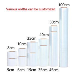 מחיר המפעל yalanpack 50 ס "מ רוחב יד מתיחה 500 מ" מ משטח סרט אריזה שקוף לשימוש תעשייתי - Product Image 5