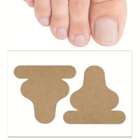 Patchs et coussinets multi-usages pour ongles incarnés, sans colle, en tissu non tissé, autocollants pour ongles