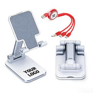 Soporte para Teléfono Celular Ajustable al por Mayor, Soporte para Teléfono de Escritorio, Regalo Promocional Empresarial, Soporte para Teléfono Celular de Plástico con Logotipo Personalizado - Product Image 1