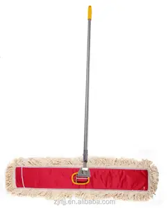 Industrial Household Indoor Floor Cleaning Mop Recycled Cotton Dust Mop Flat Mop