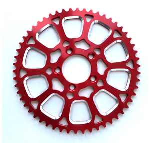 Nuevo Diseño de Transmisión para Motocicleta Eléctrica, Piñón de Aluminio 420, Cadena 48T 56T 54T, Trasero para Surron Light Bee, <span class=keywords><strong>1</strong></span> Año de Garantía - Product Image 1