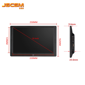 HD giá rẻ video âm nhạc hình ảnh slideshow <span class=keywords><strong>10</strong></span> inch IPS màn hình khung ảnh kỹ thuật số với điều khiển từ xa MP3 & đồng hồ - Product Image 2