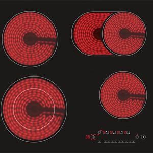 Cocina de Inducción Infrarroja de 7000w con 4 Quemadores para Instalar Bajo Encimera - Product Image 1