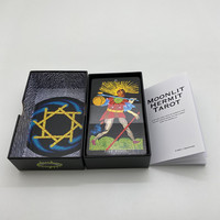 Jeu de cartes Oracle personnalisé haut de gamme à bon prix, cartes Oracle personnalisées idéales avec emballage en boîte supérieure et inférieure